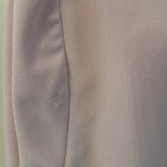 Adrianna Papell Blush Pink Bell Sleeve Open Front Blazer  Women’s Size Medium - Picture 8 of 15